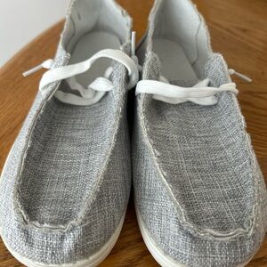 Women’s Gray Casual Slip-On loafer Shoes